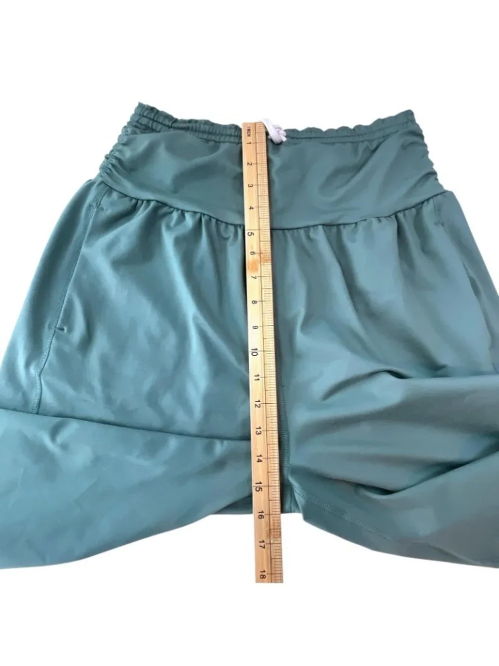 FP Movement Take It Easy Jogger Pants Womens Medium Green High Rise Relaxed